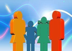 Familie in Figuren